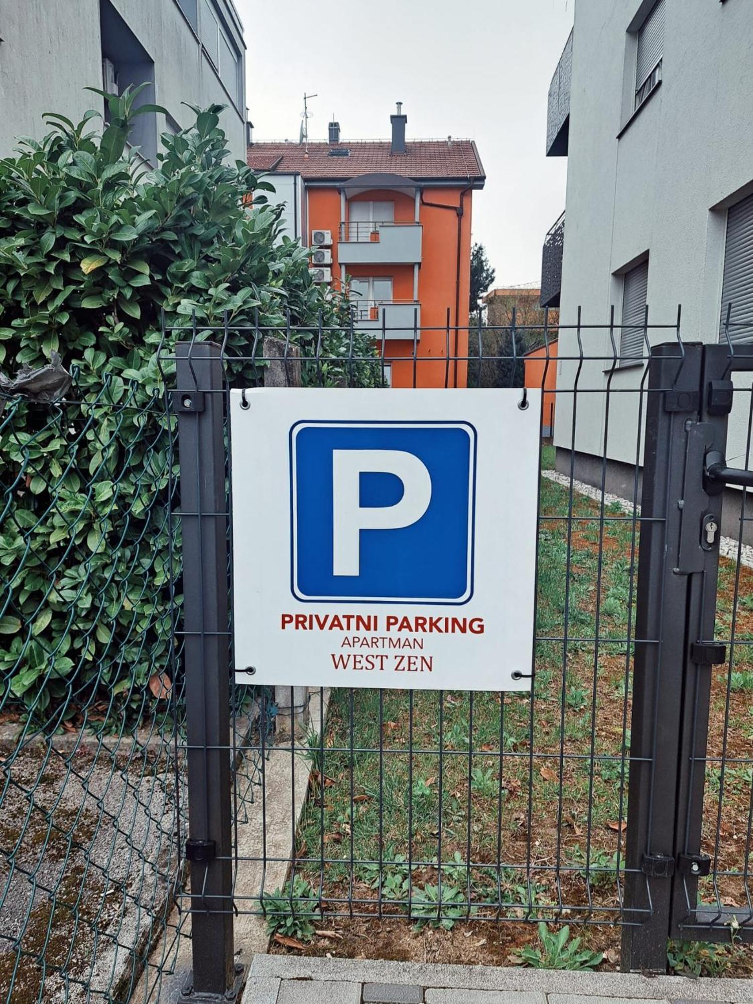 Apartman West Zen Zagreb Exteriör bild